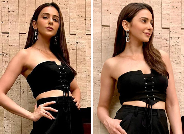 Rakul Preet Singh's Corset With Cowl Pants Or Kubbra Sait's Corset With A  Skirt, Who Wore The Two-Tone Shantanu and Nikhil Corset Better?