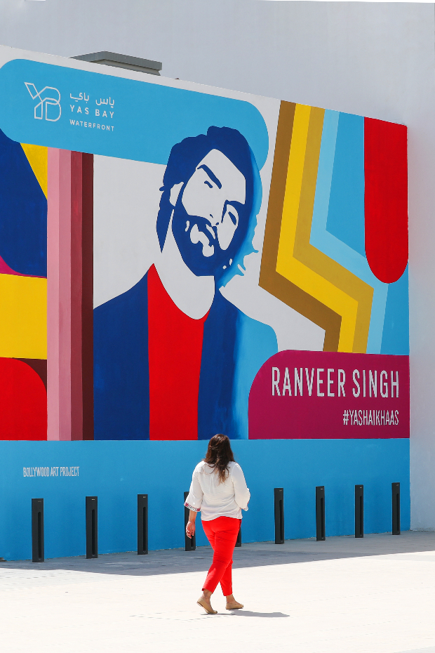 Ranveer Singh gets a mural in YAS Island, Abu Dhabi ahead of IIFA 2022
