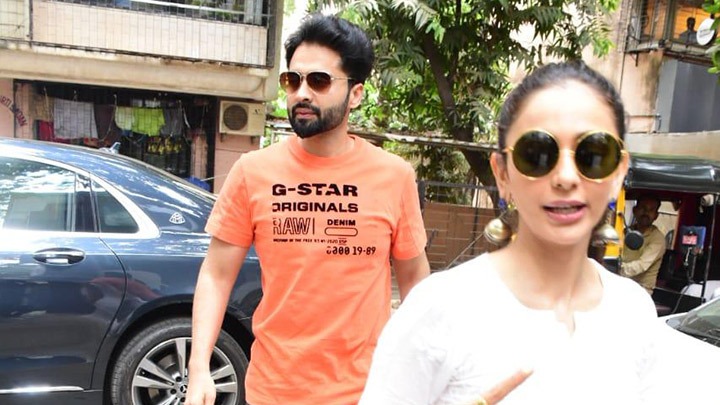Spotted: Jackky Bhagnani and Rakul Preet Singh in Bandra