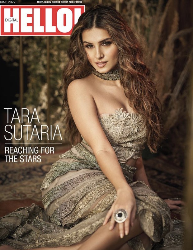Tara Sutaria enchants in an embellished number on Hello! Magazine cover