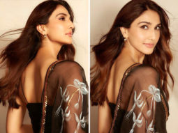 Vaani Kapoor maintains simple yet elegant look in an all-black anarkali suit worth Rs. 22,500