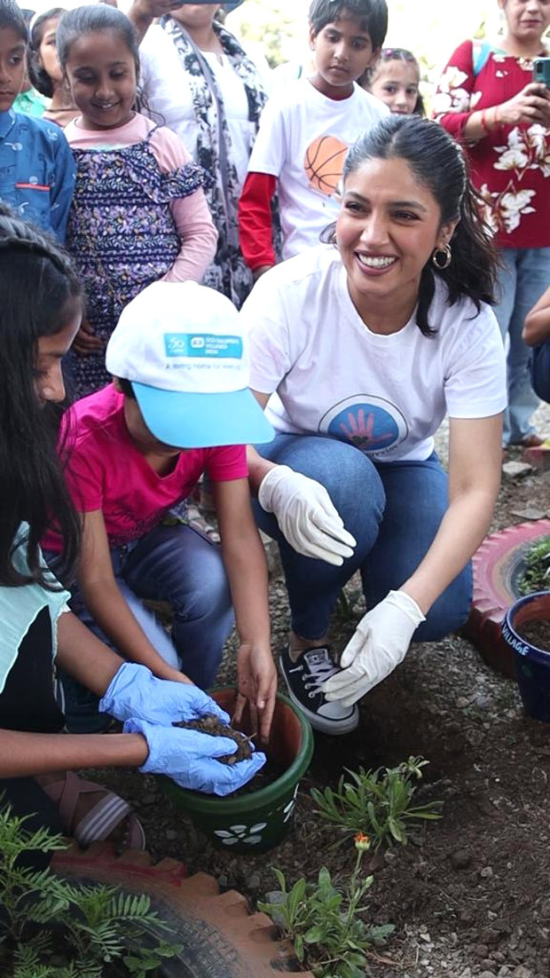Bhumi Pednekar celebrates World Environment Day with kids in Nainital