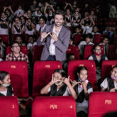 Kartik Aaryan and Bhushan Kumar host a special screening of Bhool Bhulaiyaa 2 for children from an NGO