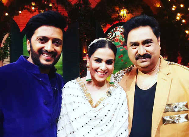 Smart Jodi Grand Finale: Riteish Deshmukh and Genelia D'souza attend the show as guests with Kumar Sanu