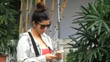 Nimrat Kaur spotted in a sporty outfit