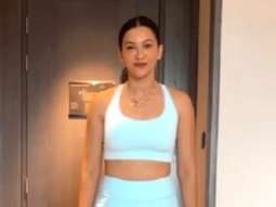 After Genelia Dsouza, Gauahar Khan tries the fun Bollywood style workout