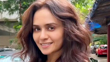 Amruta Khanvilkar making the most out of good hair day
