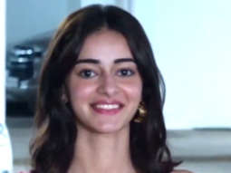 Ananya Panday looks elegant in her pink outfit