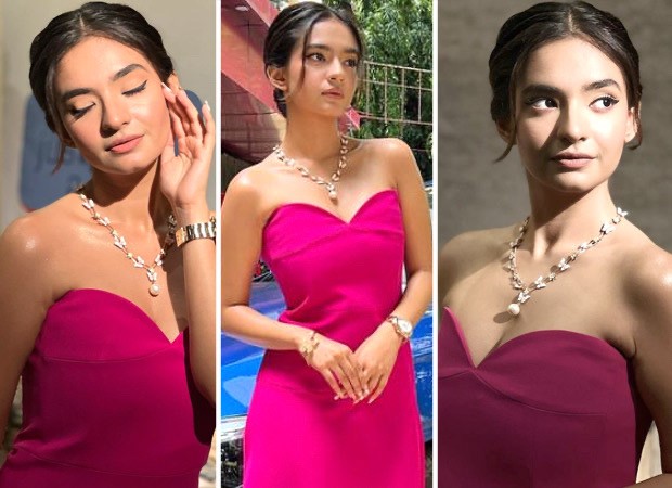 Anushka Sen Xnxx Iv - Anushka Sen radiates glamour in fuchsia pink gown in latest photo-shoot :  Bollywood News - Bollywood Hungama