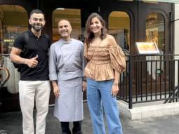 Anushka Sharma and Virat Kohli enjoy desi lunch at an Indian restaurant in London; see photo