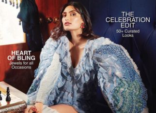 Athiya Shetty dazzles in Rahul Mishra’s sequinned frill dress with 3D embroidered sleeves for Bridal Asia