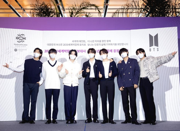 BTS officially appointed as ambassadors for World Expo 2030 Busan; to hold global concert in October