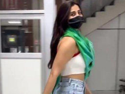 Daisy Shah’s smooth transition into green outfit