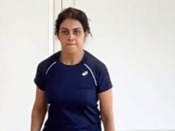 Genelia D’souza’s fun and unique workout technique