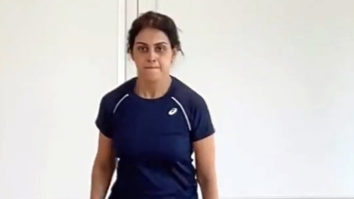 Genelia D’souza’s fun and unique workout technique