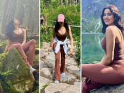 Janhvi Kapoor looks chic in brown flared pants and top as she spends time in Llllin Poland