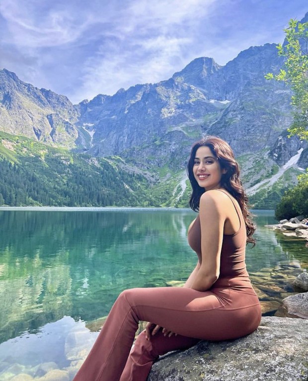 Janhvi Kapoor looks chic in brown flared pants and top as she spends time in Llllin Poland