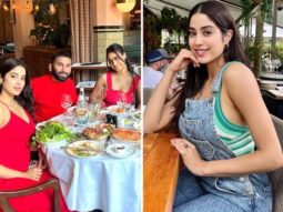 Janhvi Kapoor twins with Nysa Devgn in bright red dress; enjoys gala time in Amsterdam