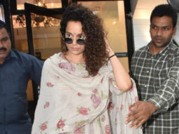 Kangana Ranaut spotted outside a salon
