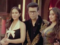 Karan Johar’s Koffee with Karan BTS with Janhvi Kapoor and Sara Ali Khan