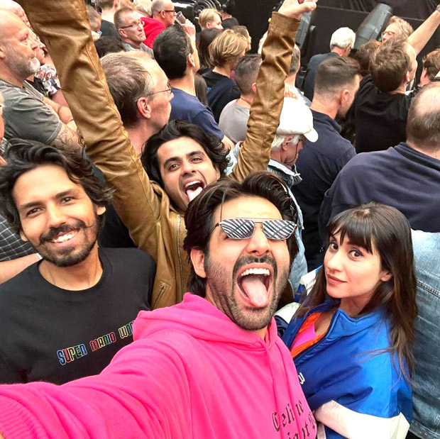 Kartik Aaryan has the time of his life at Rollings Stones concert in Europe: 'Mad rock n roll night'