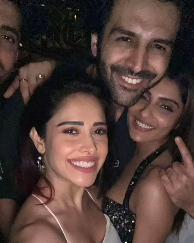 Kartik Aaryan reunites with Nushrratt Bharucha, Sunny Singh and Pyaar Ka Punchnama 2 co-stars for Ishita Raj Sharma's birthday