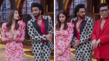 Koffee With Karan 7: Alia Bhatt, Ranveer Singh and Karan Johar recreate hilarious Kabhi Khushi Kabhie Gham scene ahead of show’s premiere 