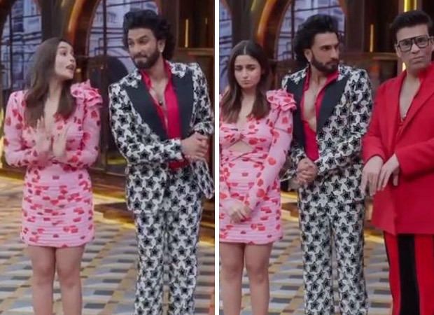 Koffee With Karan 7: Alia Bhatt, Ranveer Singh and Karan Johar recreate hilarious Kabhi Khushi Kabhie Gham scene ahead of show's premiere 