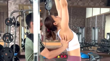 Kriti Sanon shedding her calories in gym