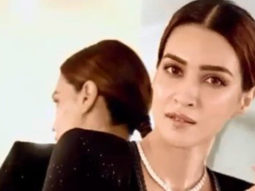 Kriti Sanon smiles for the paps along with her mom