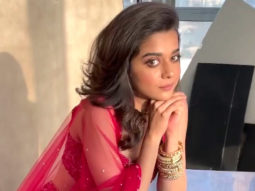 Mithila Palkar looks mesmerizing in red lehenga