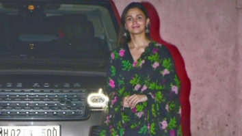 Mom-to-be Alia Bhatt spotted in a black salwar