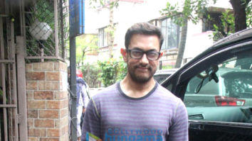 Photos: Aamir Khan snapped at a dubbing studio in Bandra