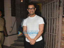Photos: Aamir Khan snapped at a dubbing studio in Bandra