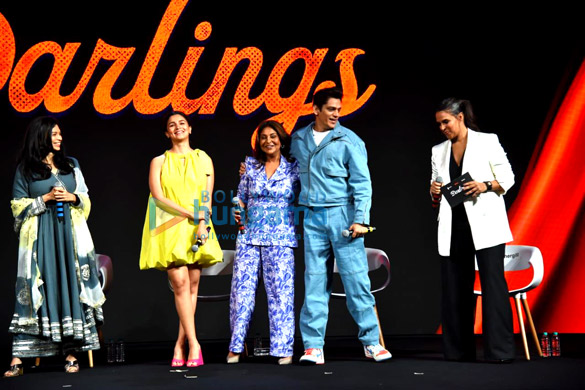 photos alia bhatt shefali shah vijay varma and neha dhupia snapped at darlings trailer launch in mumbai 1