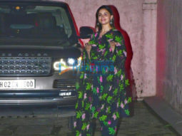 Photos: Alia Bhatt snapped post meeting at Sanjay Leela Bhansali’s office in Juhu