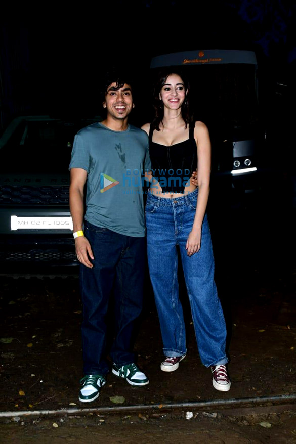 Photos: Ananya Panday and Adarsh Gourav snapped post a shoot in Juhu Photos: Ananya Panday and Adarsh Gourav snapped post a shoot in Juhu