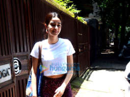 Photos: Ananya Panday spotted at Anshuka Yoga in Bandra