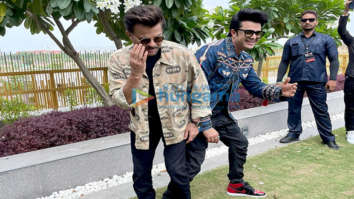 Photos: Anil Kapoor and Maniesh Paul promote JugJugg Jeeyo in Lucknow