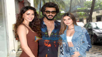 Photos: Arjun Kapoor, Disha Patani and Tara Sutaria snapped promoting their film Ek Villain Returns