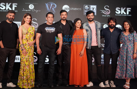 photos celebs grace the press conference of the film vikrant rona 777 2
