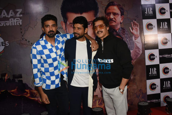 Photos: Celebs grace the screening of Rangbaaz – Darr Ki Rajneeti at Sunny Super Sound in Juhu Photos: Celebs grace the screening of Rangbaaz – Darr Ki Rajneeti at Sunny Super Sound in Juhu