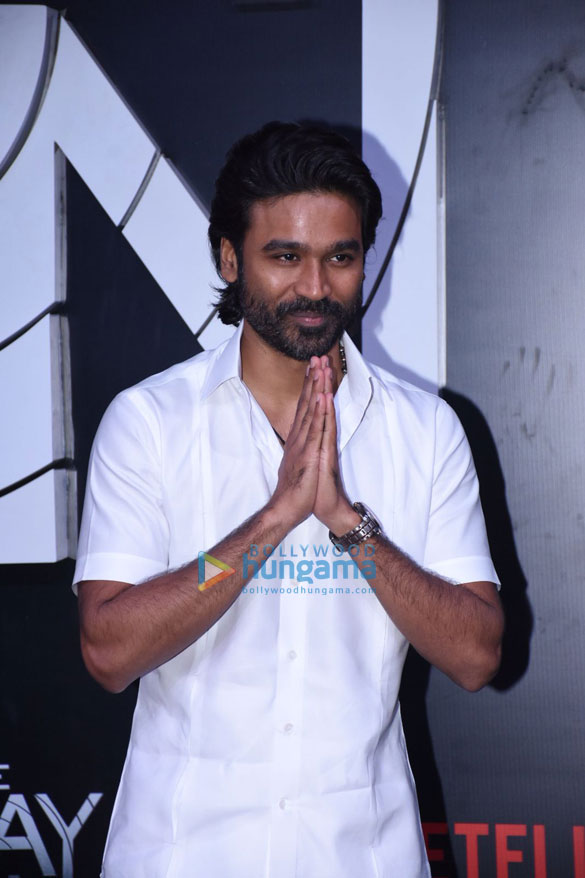 Photos Dhanush, the Russo brothers and other celebs attend the premiere of  The Gray Man (5) | Dhanush Images - Bollywood Hungama