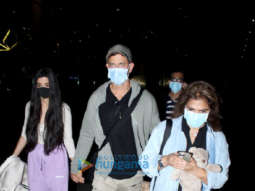 Photos: Hrithik Roshan, Saba Azad and Manushi Chhillar snapped at the airport