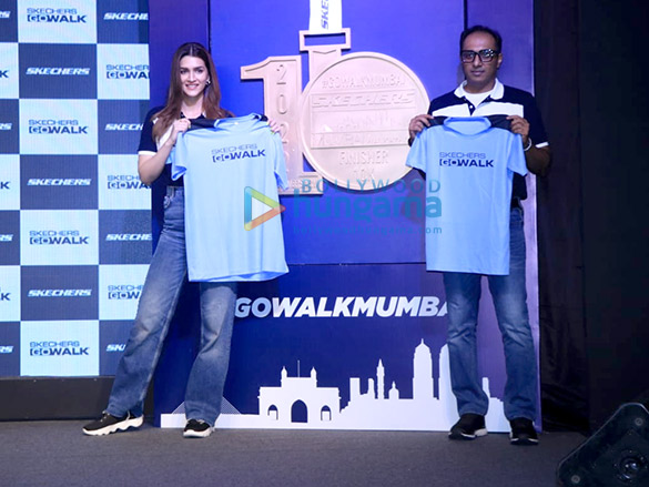 photos kriti sanon attends the press conference of skechers mumbai walkathon 2