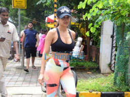 Photos: Malaika Arora spotted at Diva Yoga in Bandra