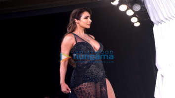 Photos: Malaika Arora walks the ramp for designers Rohit Gandhi and Rahul Khanna at the India Couture Week in New Delhi