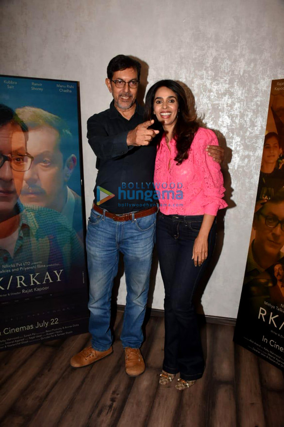 photos mallika sherawat and rajat kapoor snapped at the promotions of their upcoming film rkrkay 6