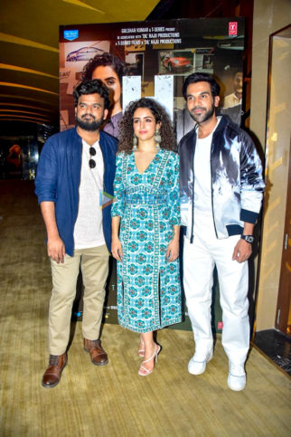 Photos: Rajkummar Rao and Sanya Malhotra promote ‘Hit – The First Case’ at Miraj Cinemas in Jaipur