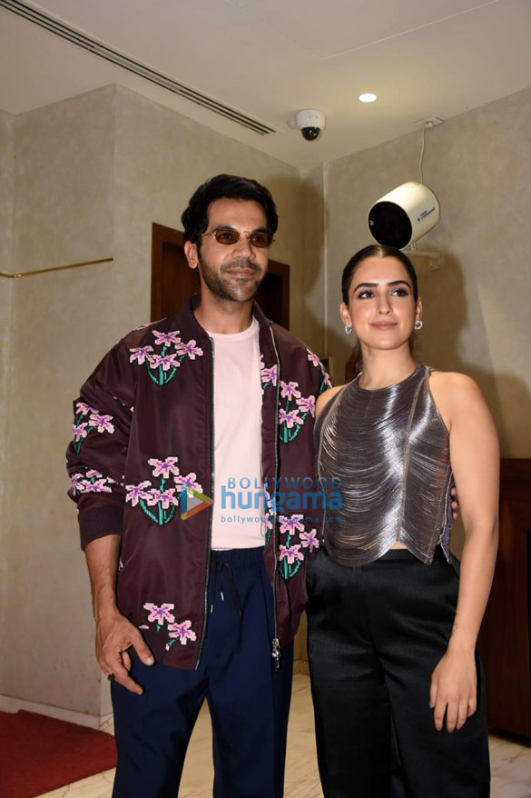 photos rajkummar rao and sanya malhotra snapped during the promotions of hit the first case 1